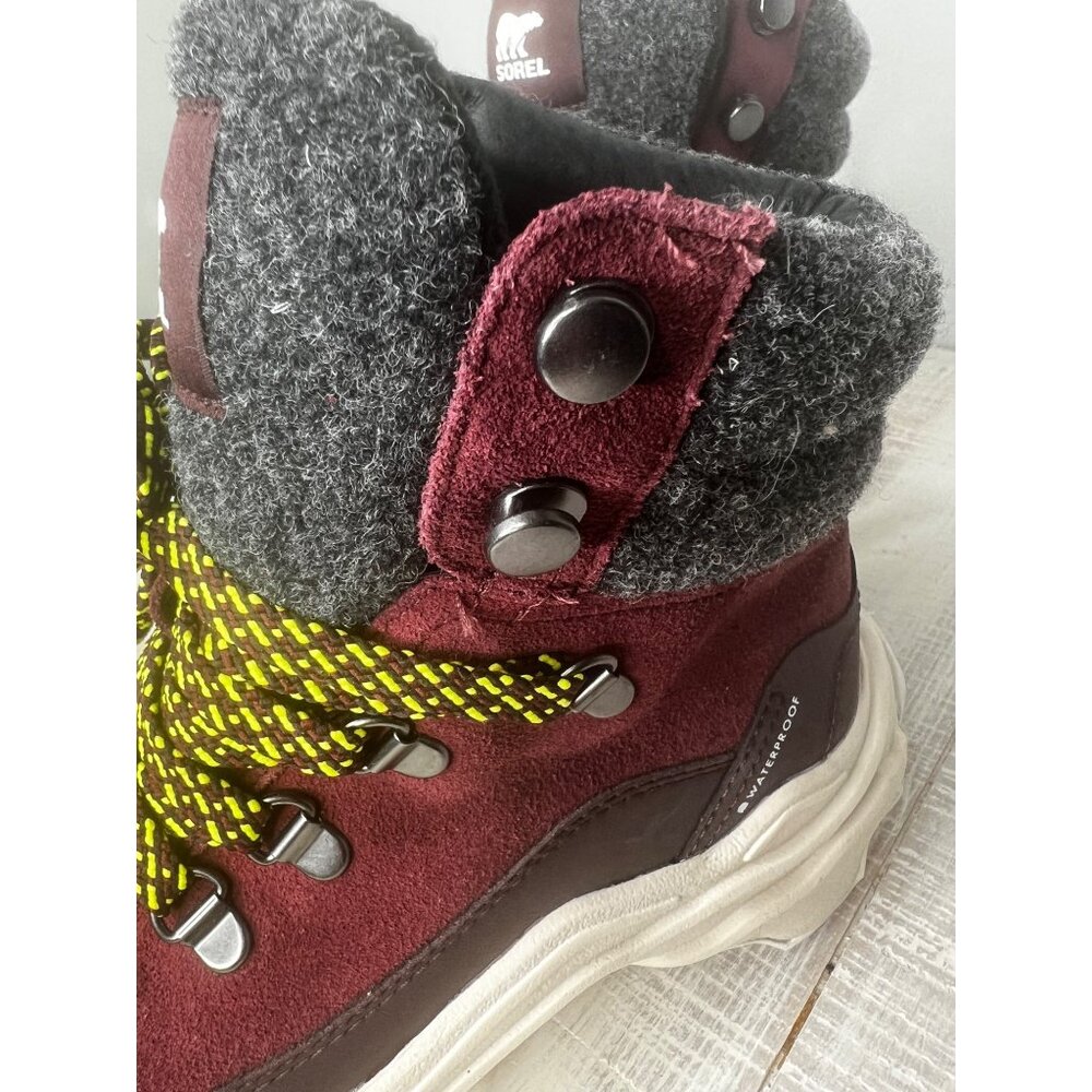 Sorel Womens Kinetic Conquest Breakthru Waterproof Insulated Boots Size 7.5 US - Picture 9 of 13